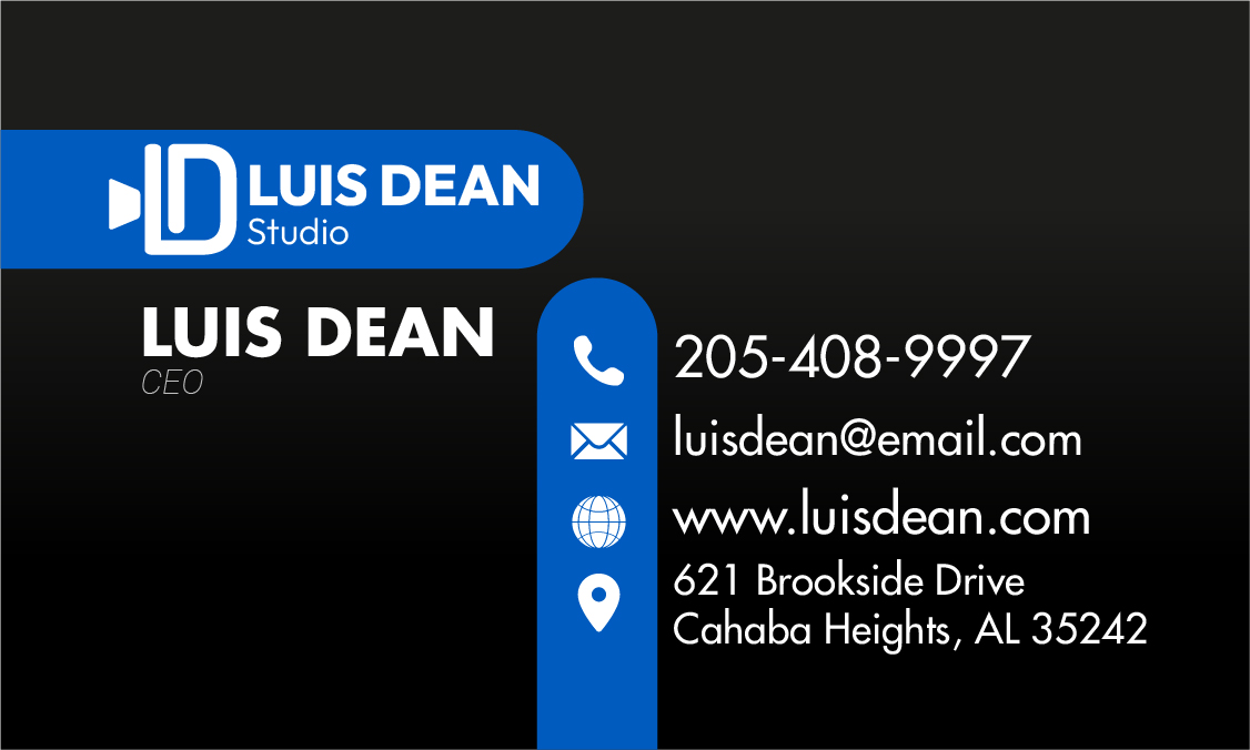 Professional Business Card Templates examples.