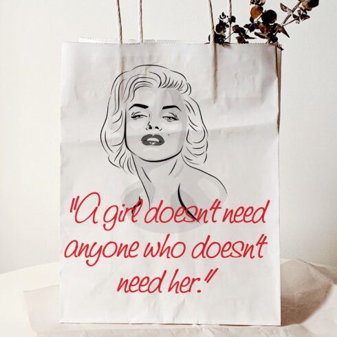 marilyn monroe quotes svg.