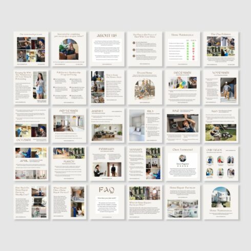 Real Estate Marketing Instagram Engagement Template Posts Example.