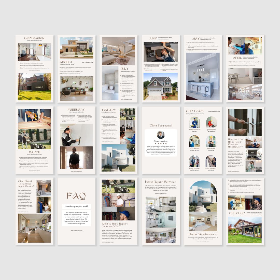 Real Estate Marketing Instagram Engagement Template Stories Example.