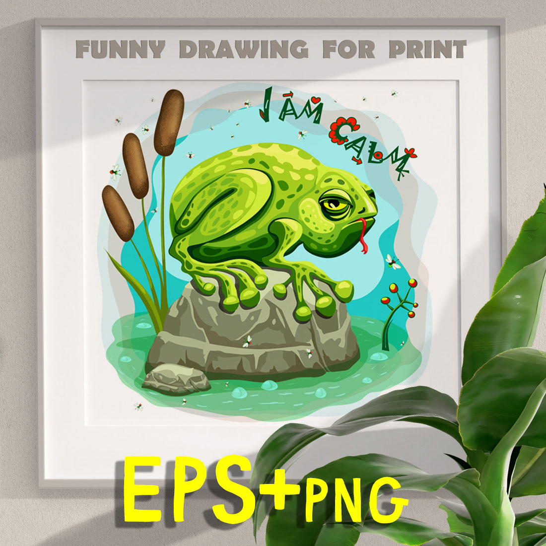 Frog Character for Decor, Design and Illustration previews.