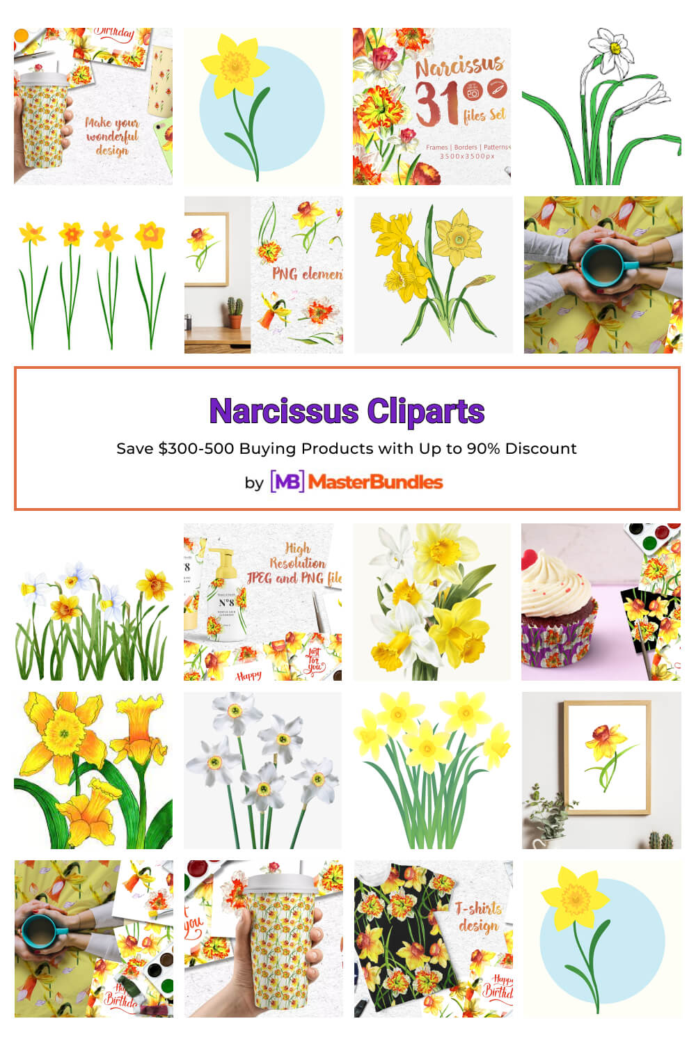 narcissus cliparts pinterest image.
