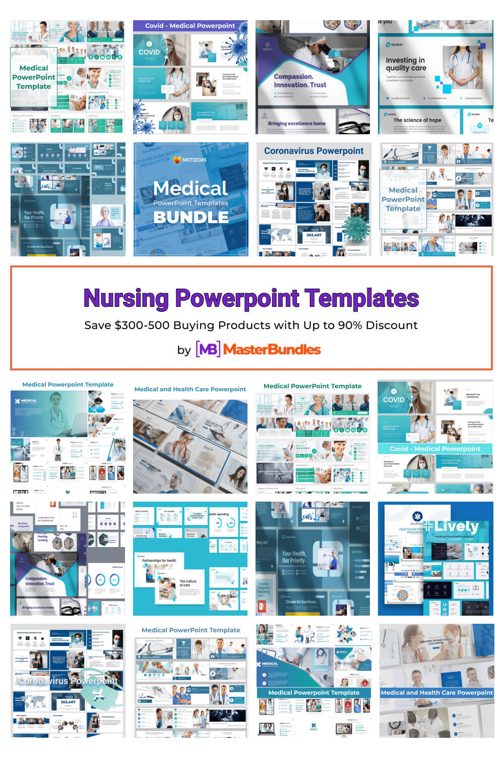 nursing powerpoint templates pinterest image.