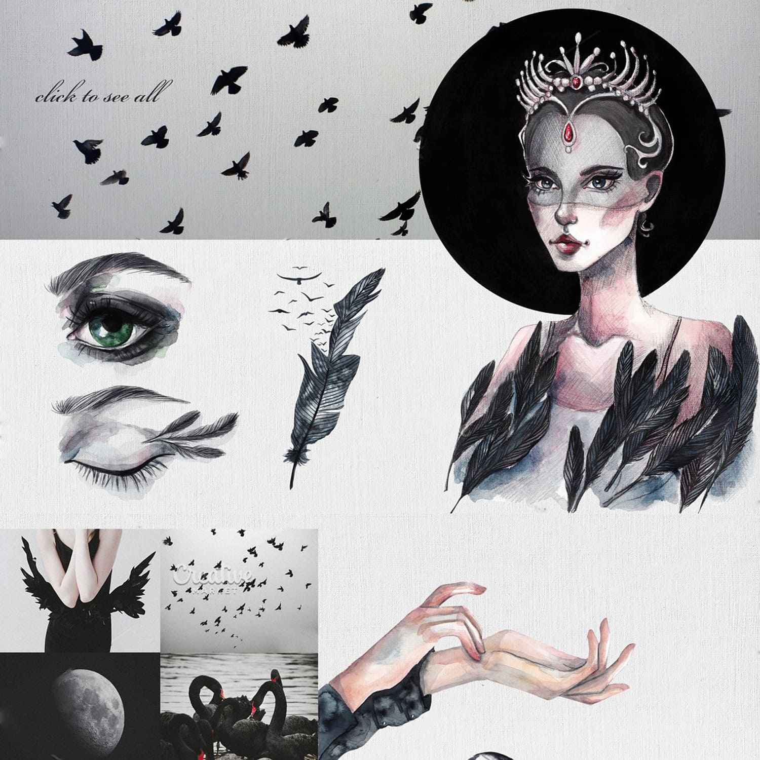 Odile. Black Swan collection cover.