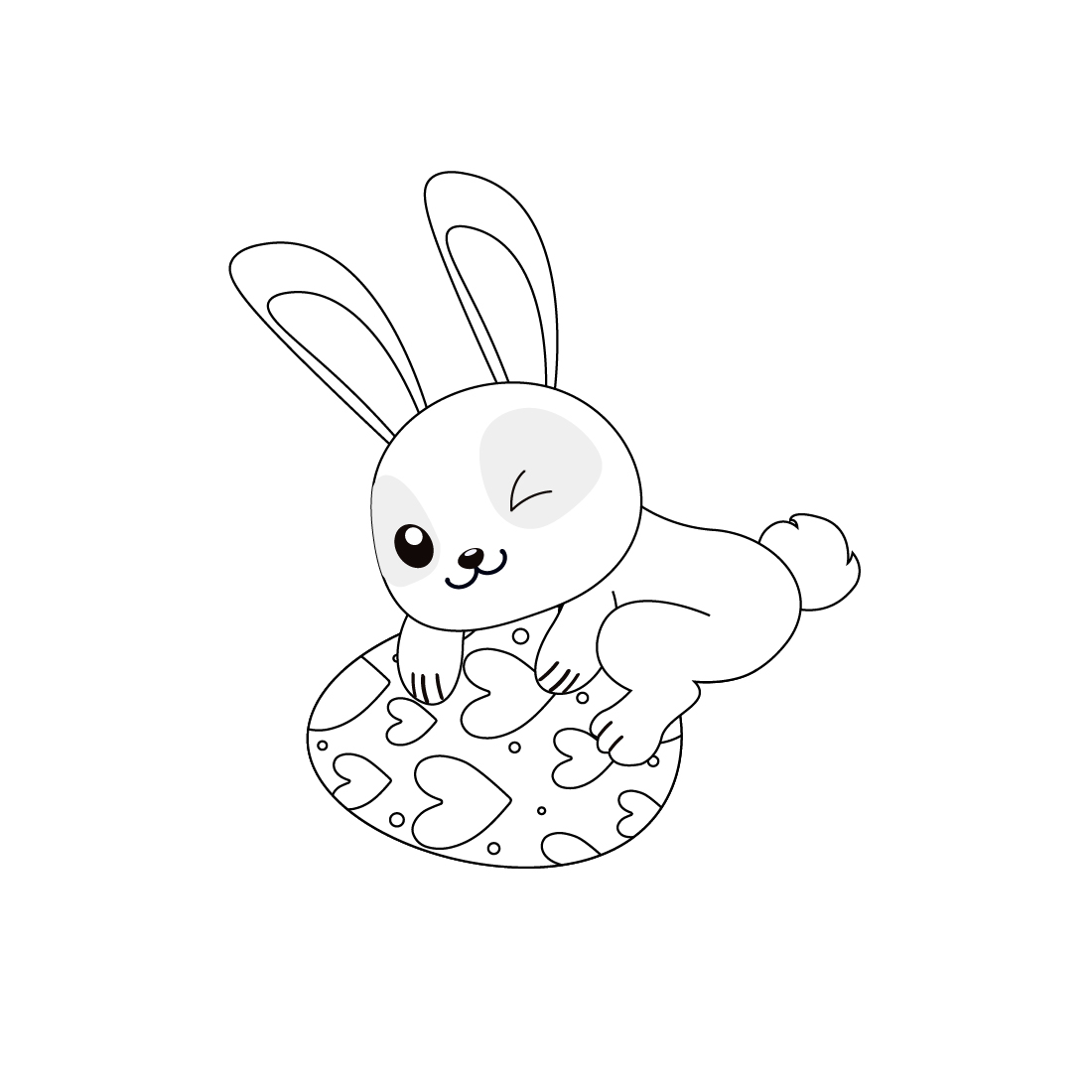 Bunny Coloring Pages.