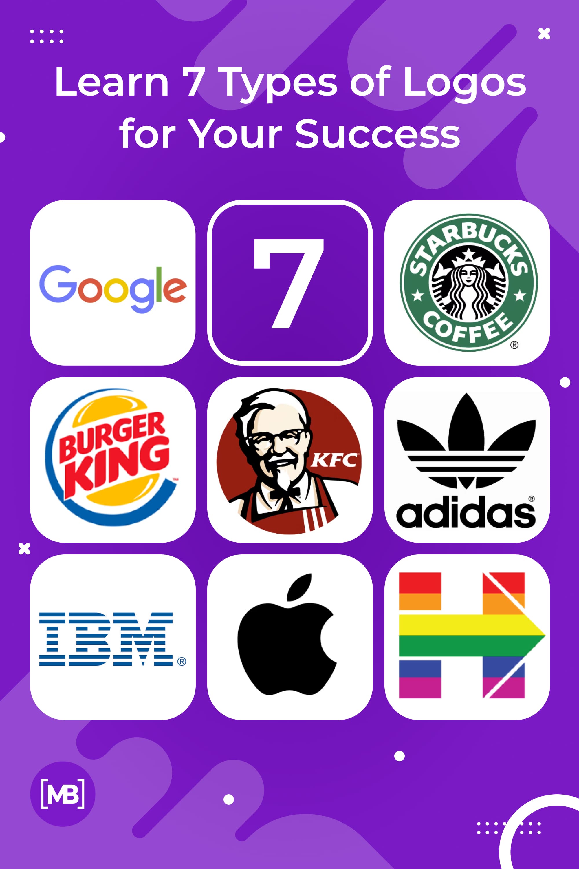 pinterest 7 types of logos