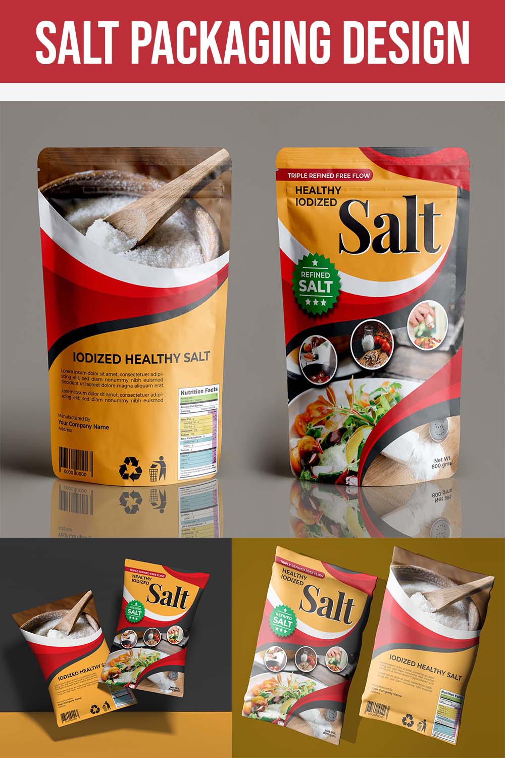pinterest image Salt Packaging Pouch Design.