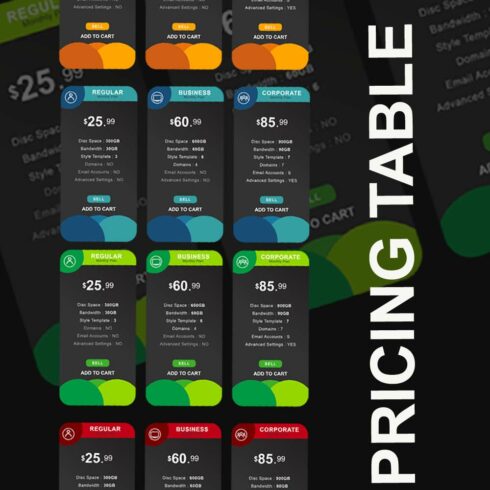 presentation data table | MasterBundles