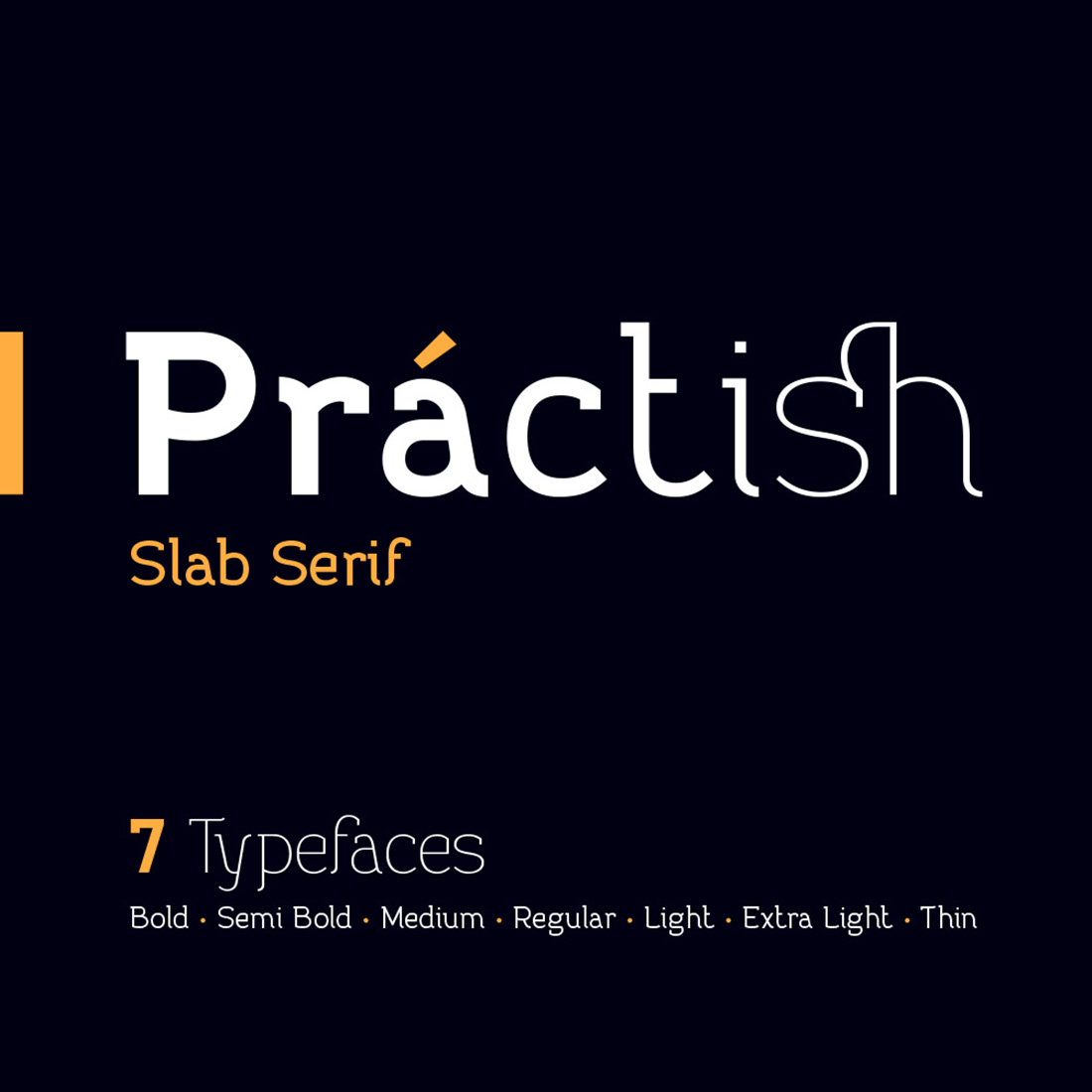 Practish Font Family cover image.