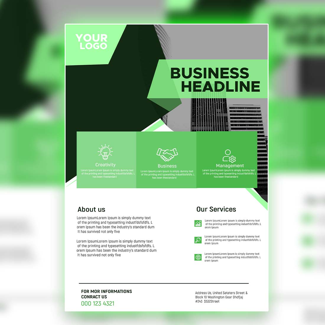 Professional Flyer DESIGN For Your Business cover image.
