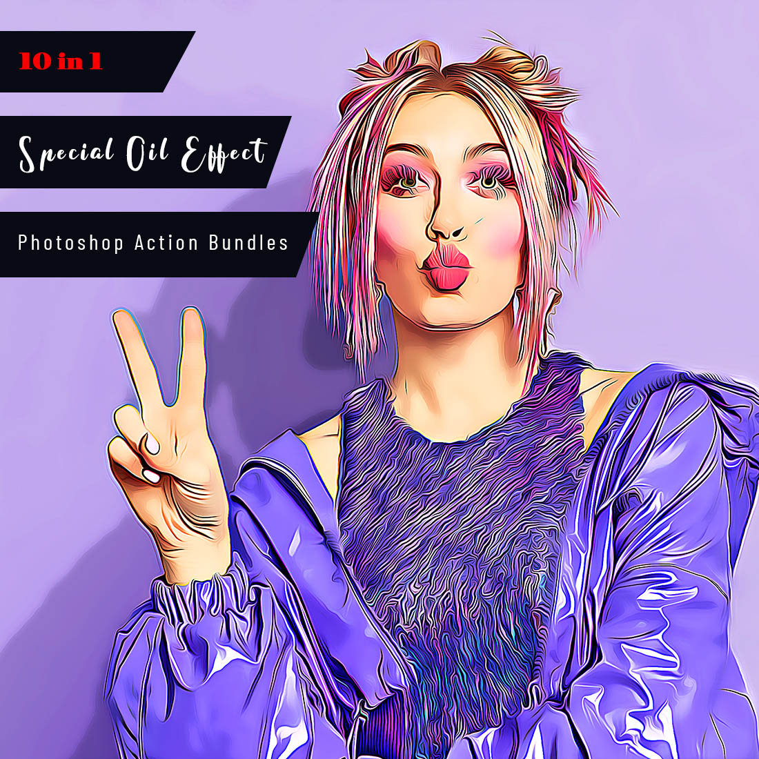 preview 10 in 1 Special Oil Effect Photoshop Action Bundles.
