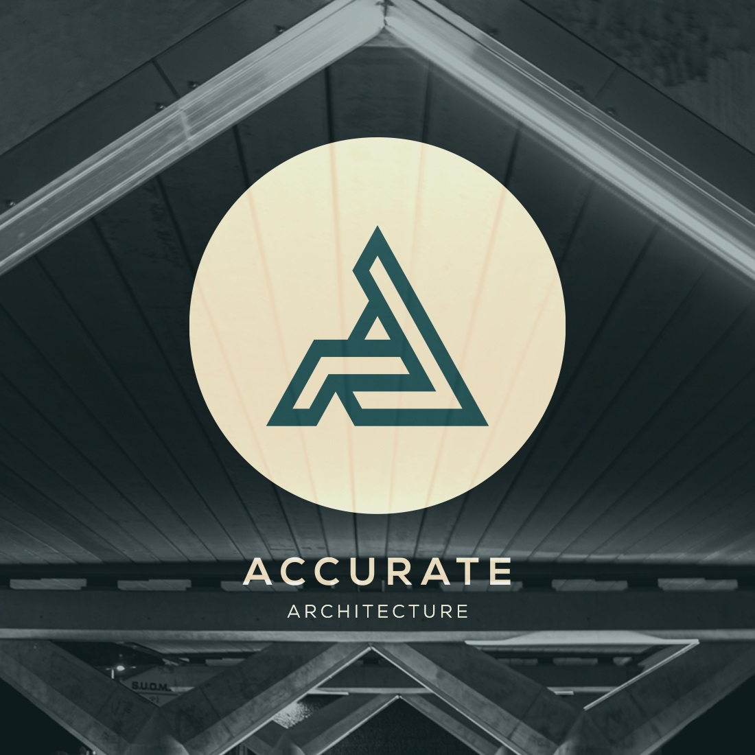 Letter A & Architecture Design Logo Template cover image.