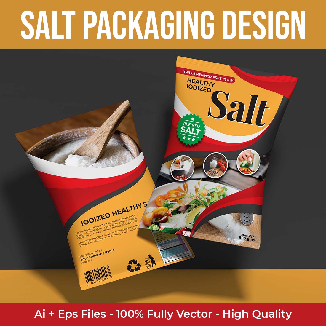 preview image Salt Packaging Pouch Design.