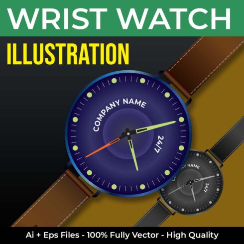 Wrist Watch Illustration cover image.