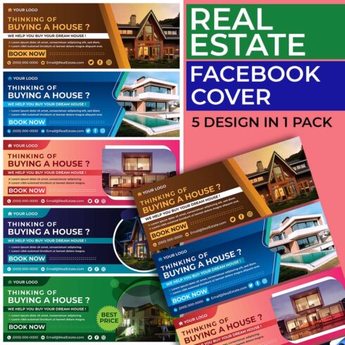 preview image Real Estate Facebook Cover.
