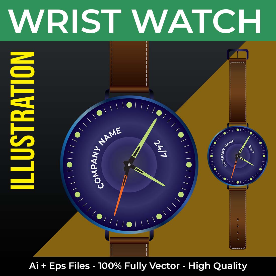 preview image Wrist Watch Illustration.