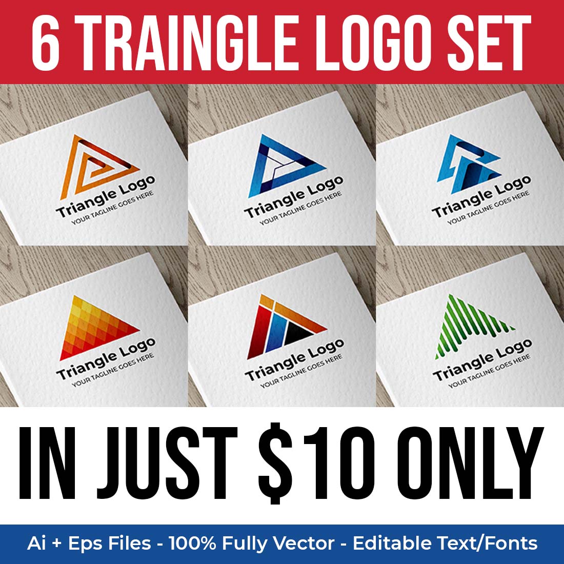 Triangle Logo Set cover image.