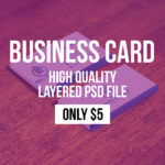 Business Card Template cover image.