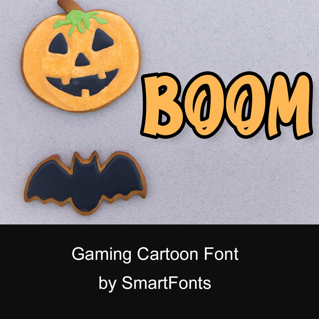 Gaming Cartoon Font cover image.