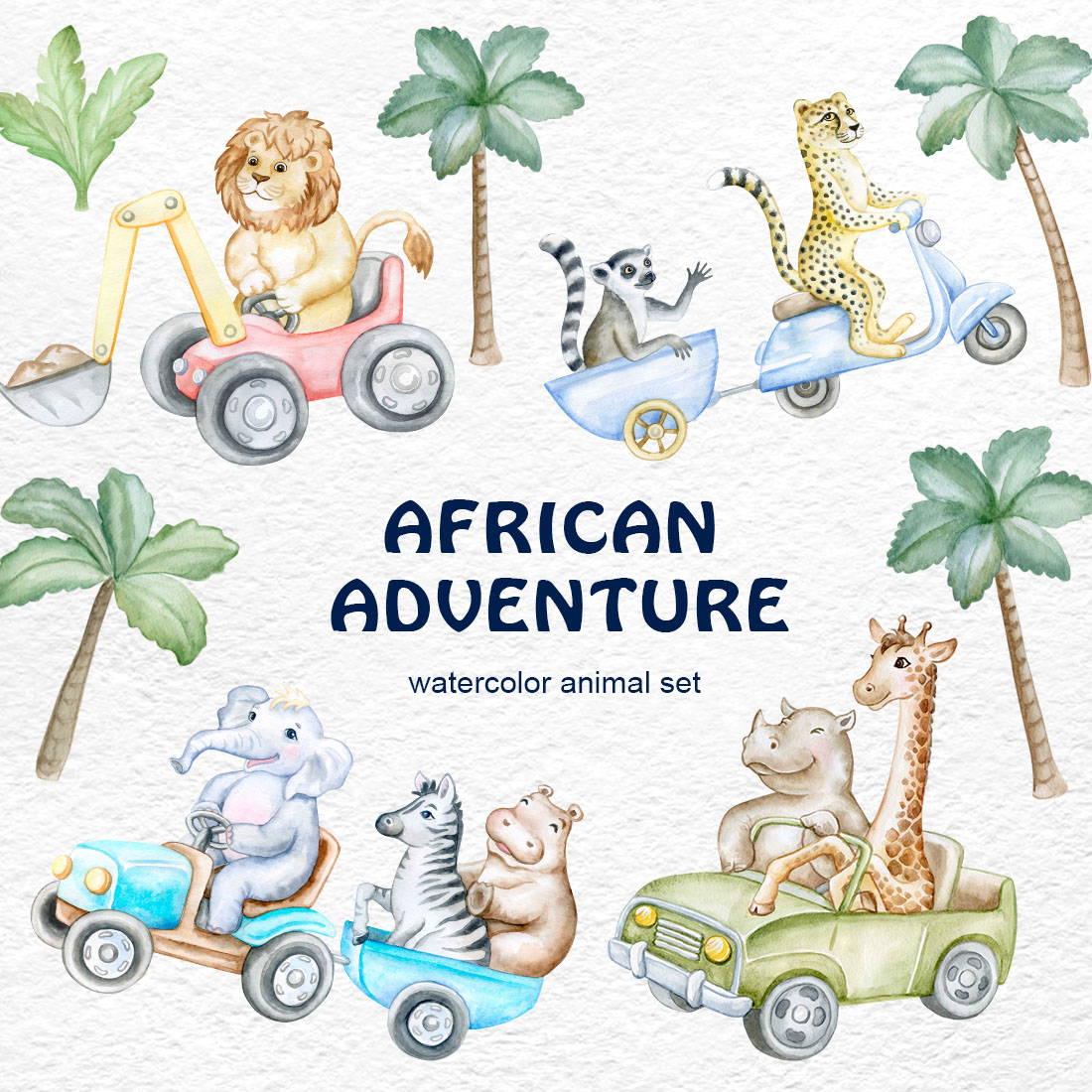 African Adventure Animals cover image.
