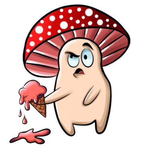 Stikers on Mushrooms cover image.