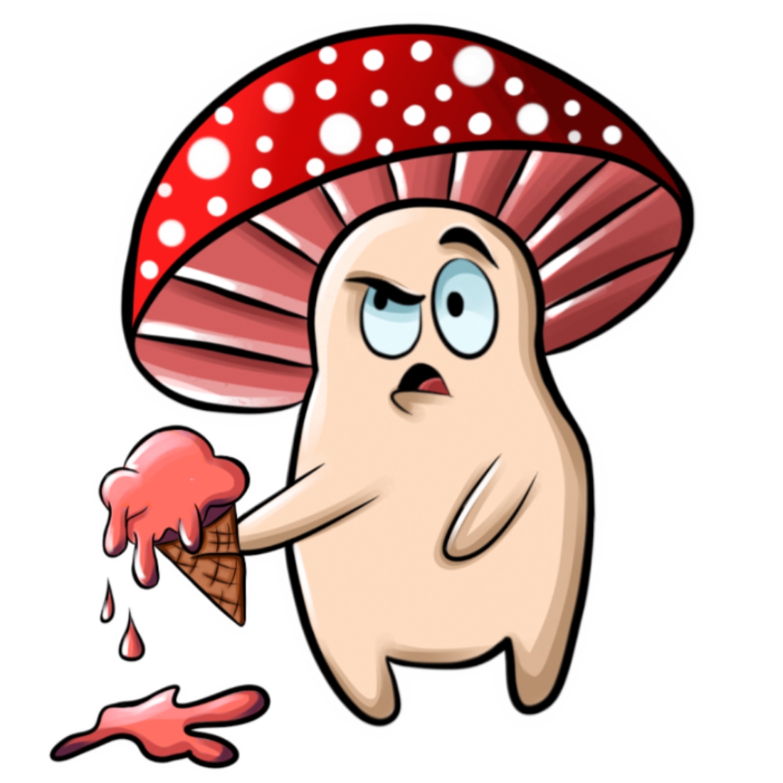 Stikers on Mushrooms cover image.