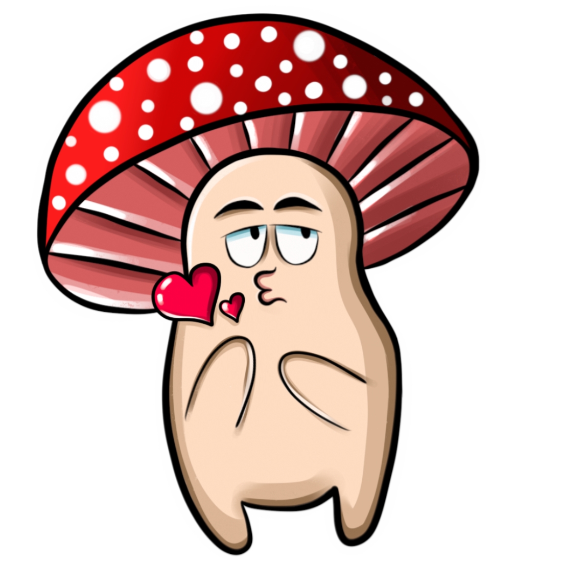 Stikers on Mushrooms previews.