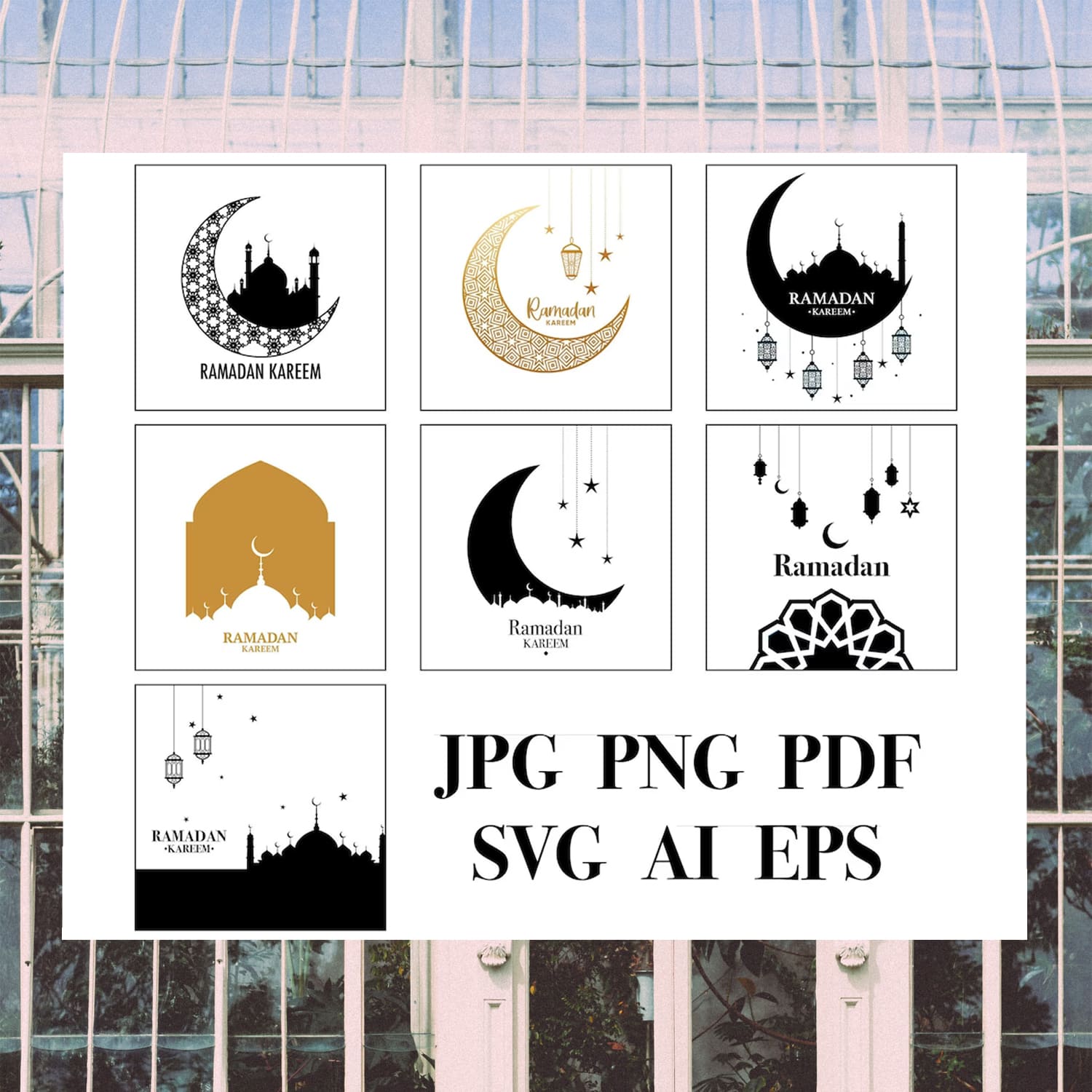 Ramadan kareem SVG Bundle.
