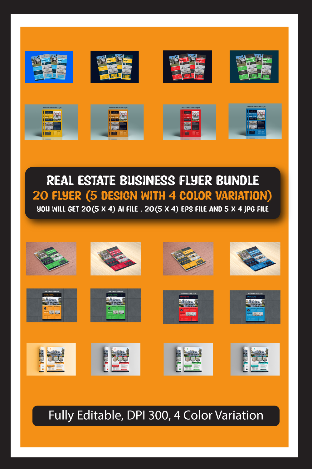real estate business flyer bundle 2
