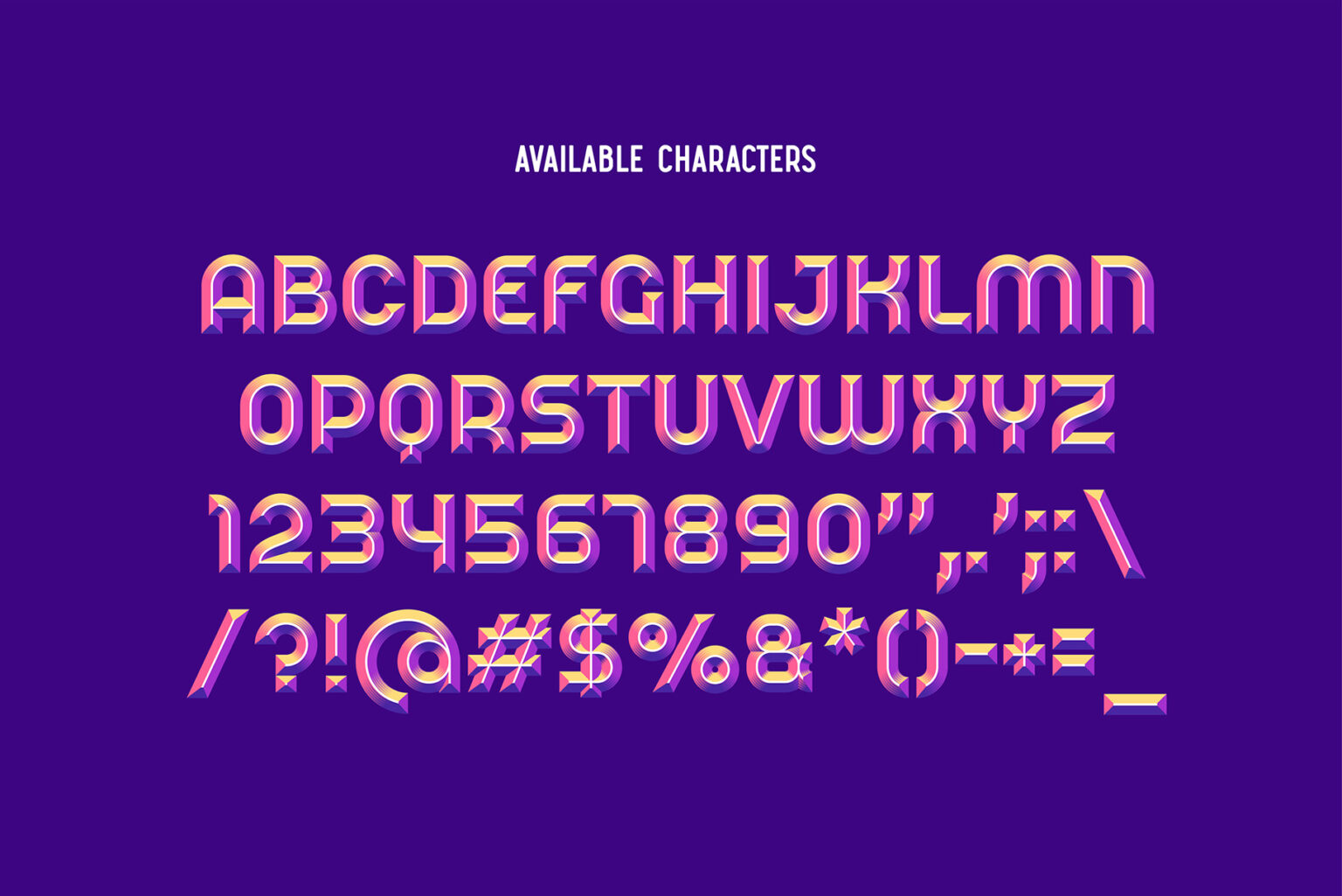 Record Label Color Vector Font MasterBundles