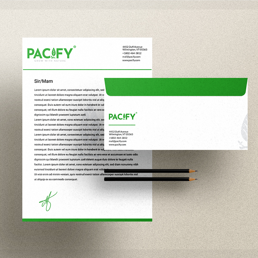 stationary mockup Brand New Logo With Complete Stationary.
