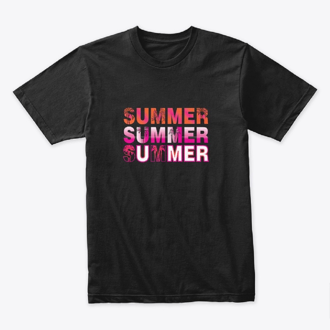 summer pink Summer T-shirt Design Bundles.