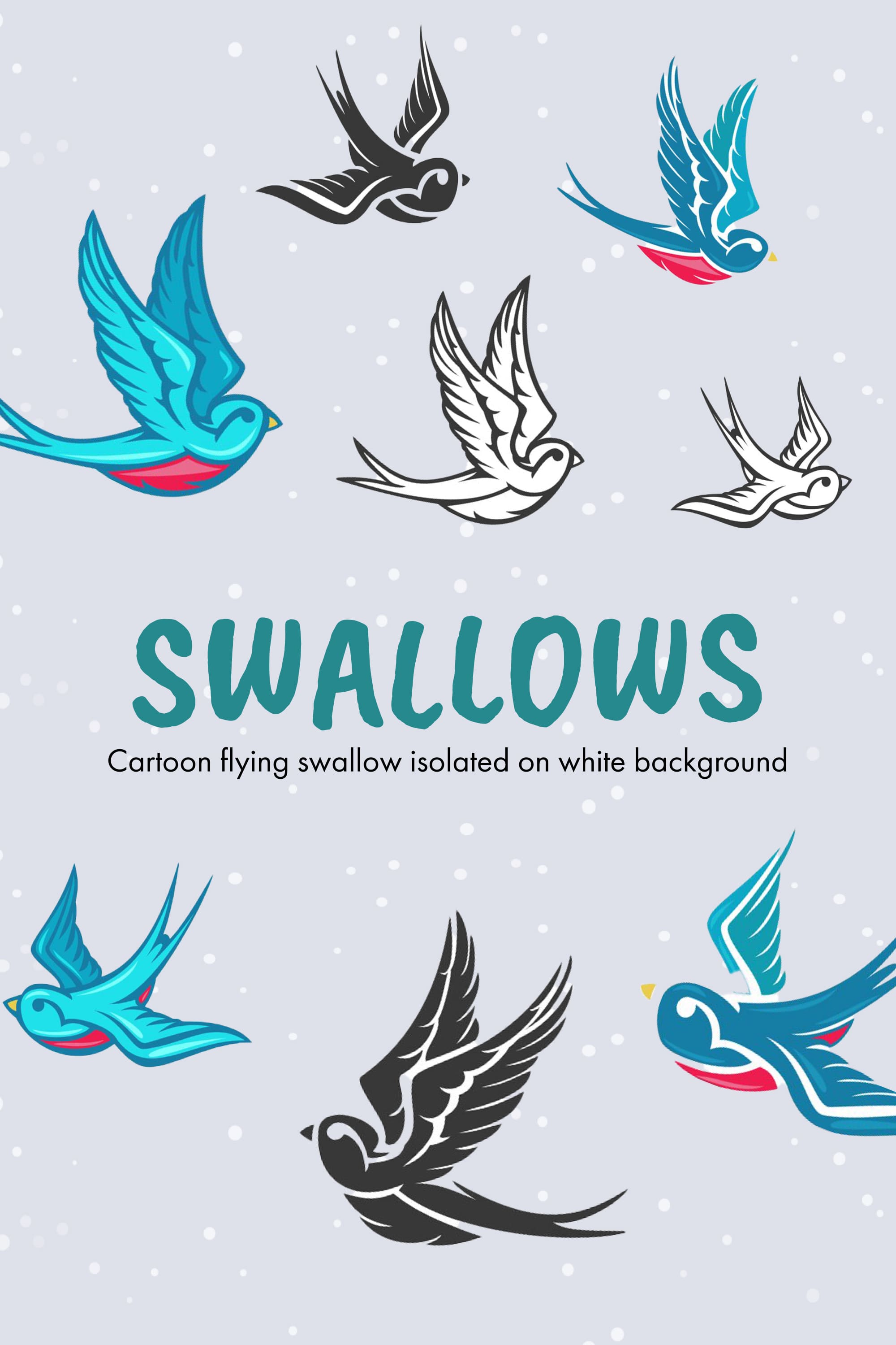 Swallows - pinterest image preview.