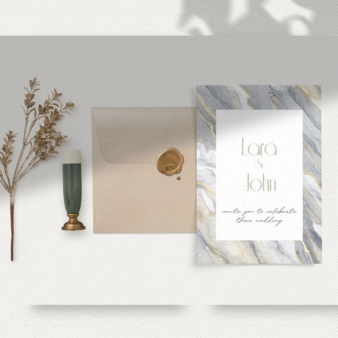 Delicate Golden Gray Marble Backgrounds Collection previews.
