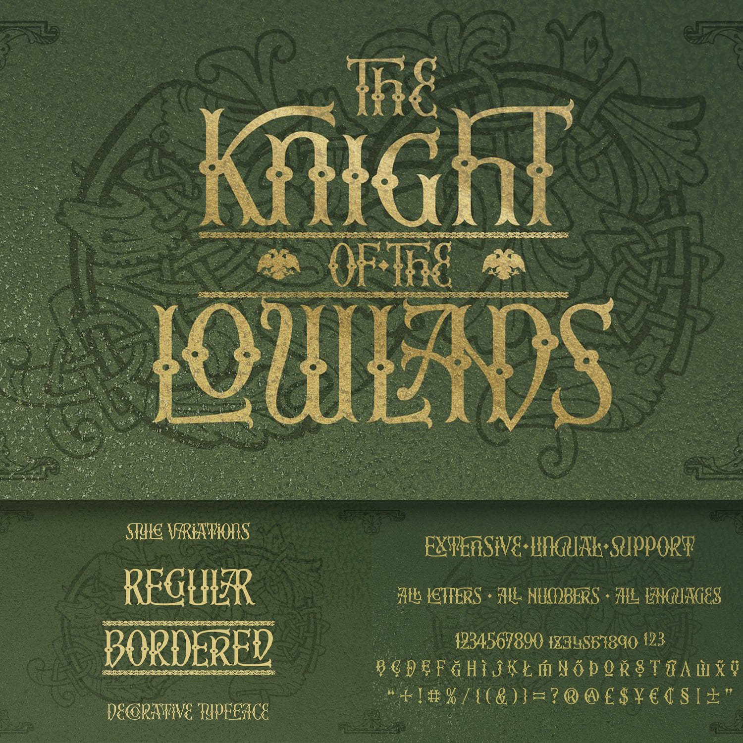 Third Reign – Five Wonderful Fonts! cover.