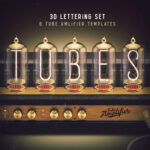 Tubes 3D Lettering Set cover image.