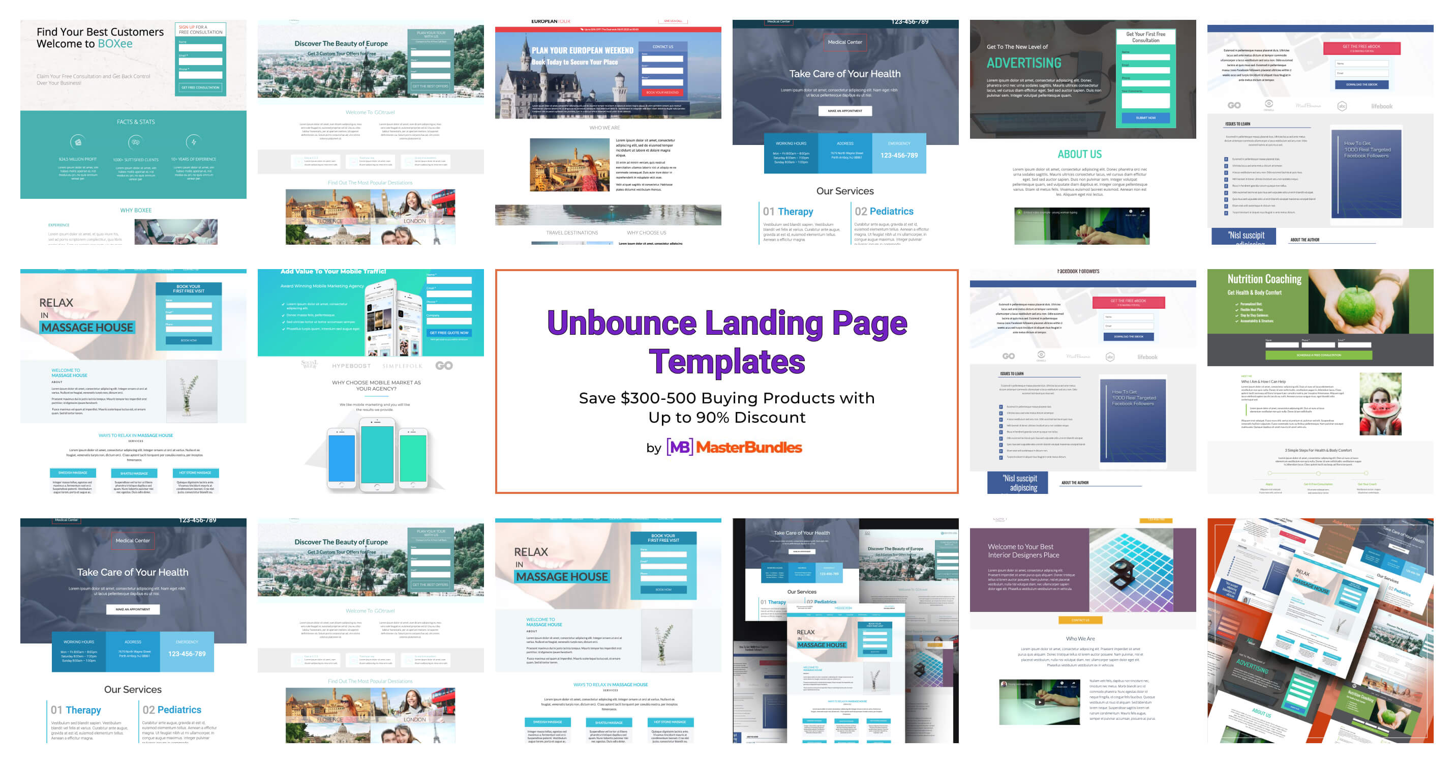 21  Unbounce Landing Page Templates 2026 MasterBundles