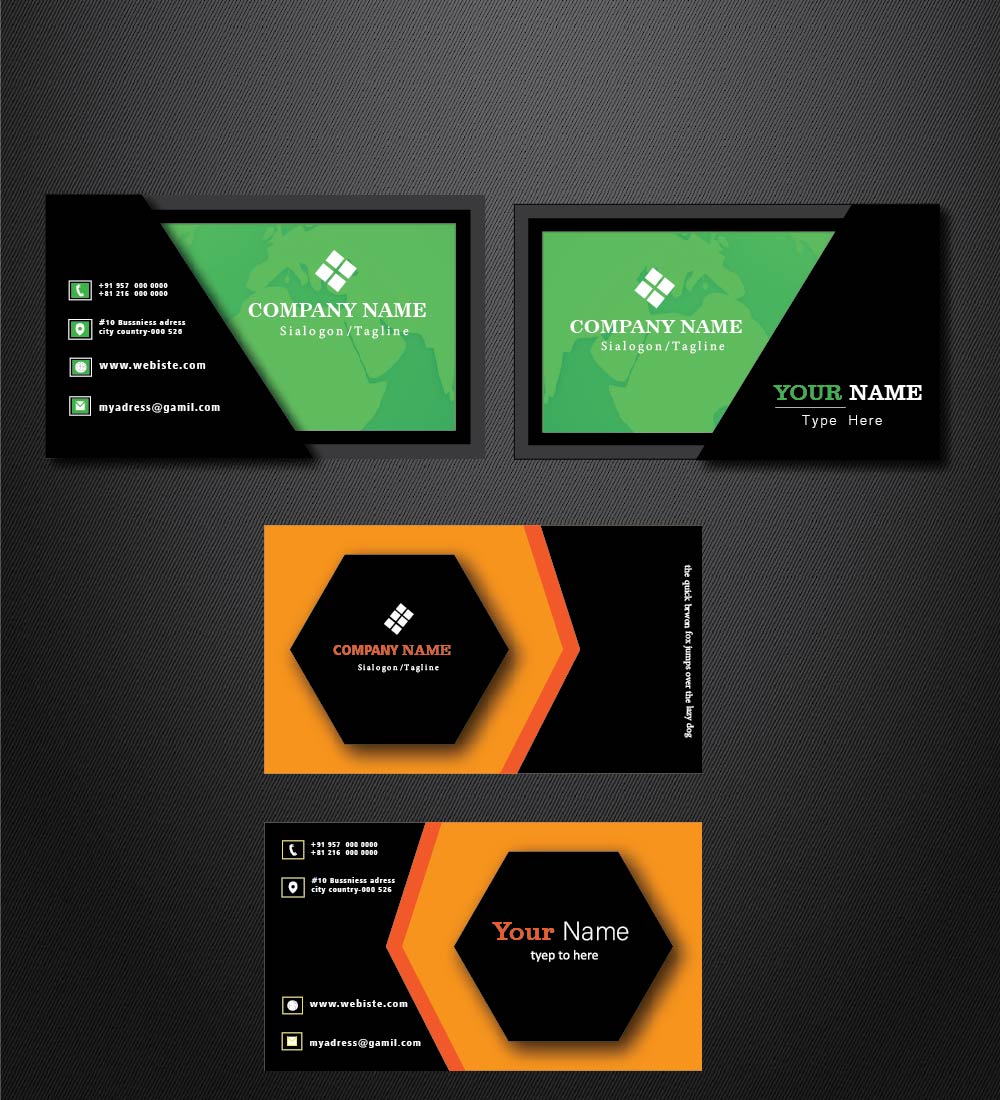 5 Business Card Templates