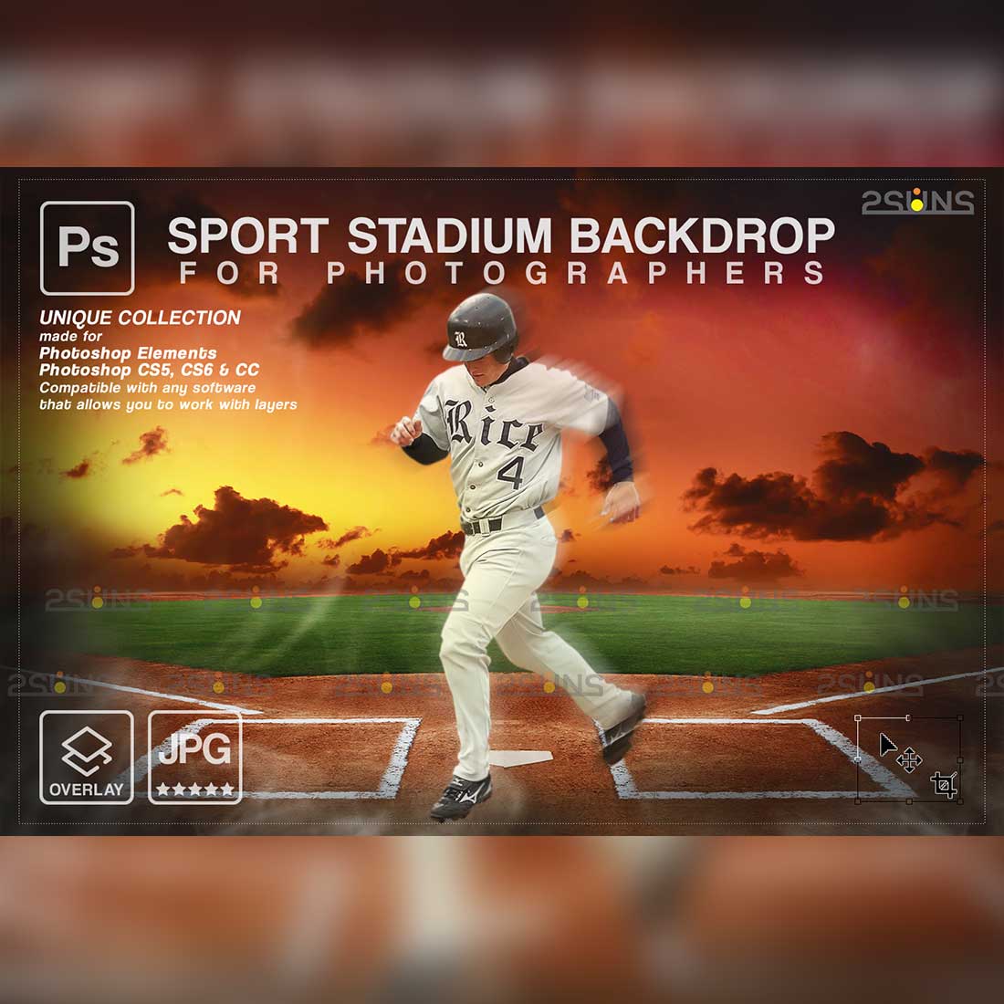 Baseball Modern And Stylish Backdrop Sports Digital Background Cover Image.