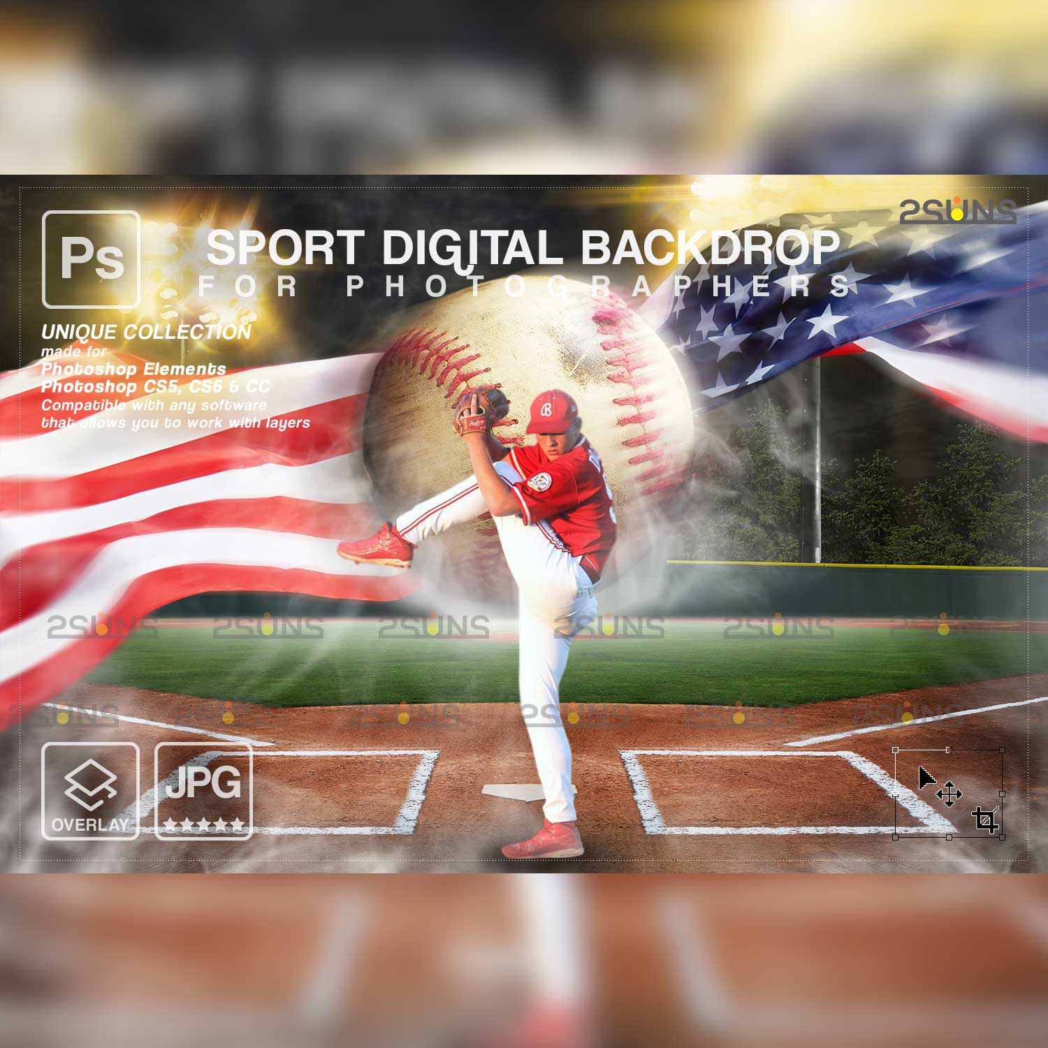 american flag background photoshop