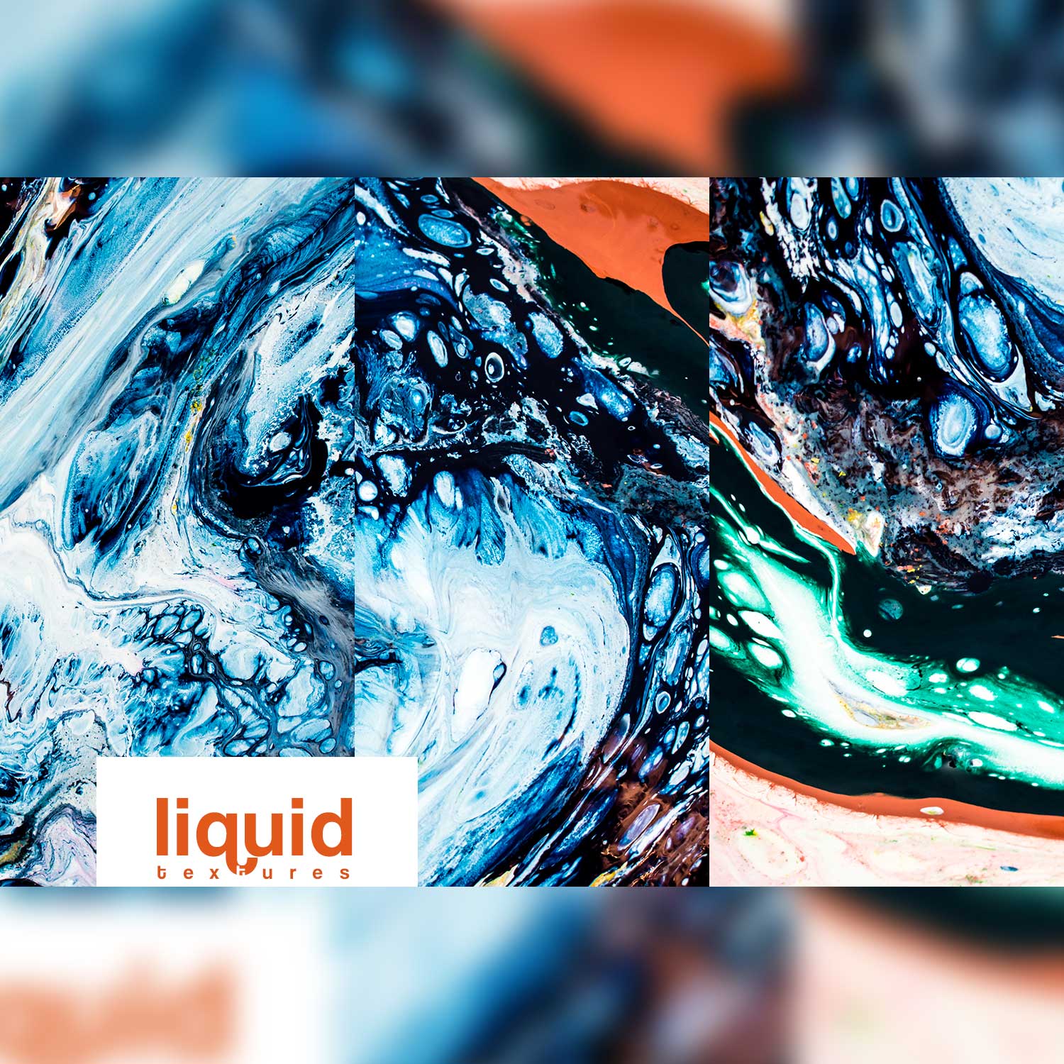 Marble Digital Paper Liquid Background Textures.