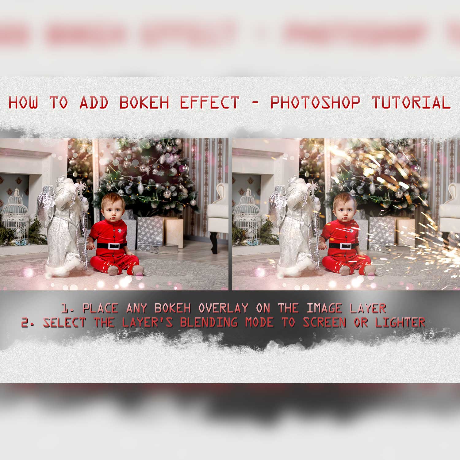 Wedding Sparkler Photoshop Overlay Baby Photo.