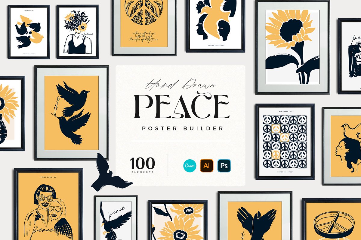 Cover image of Peace Poster Builder.