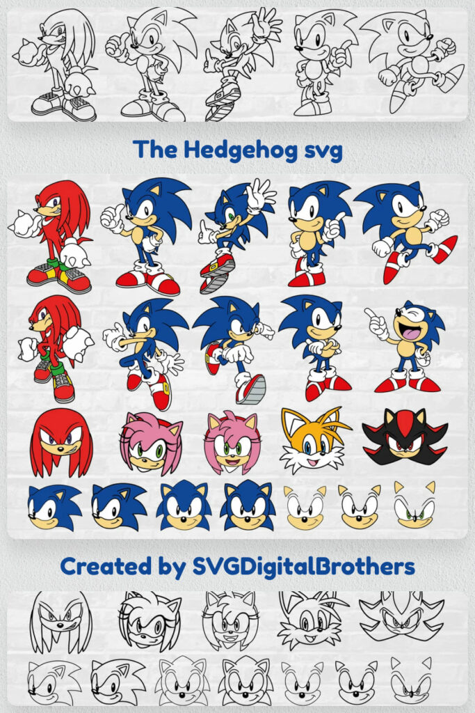 The Hedgehog SVG – MasterBundles