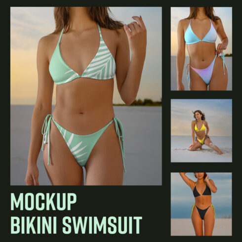Beach Bikini Mockups cover image.