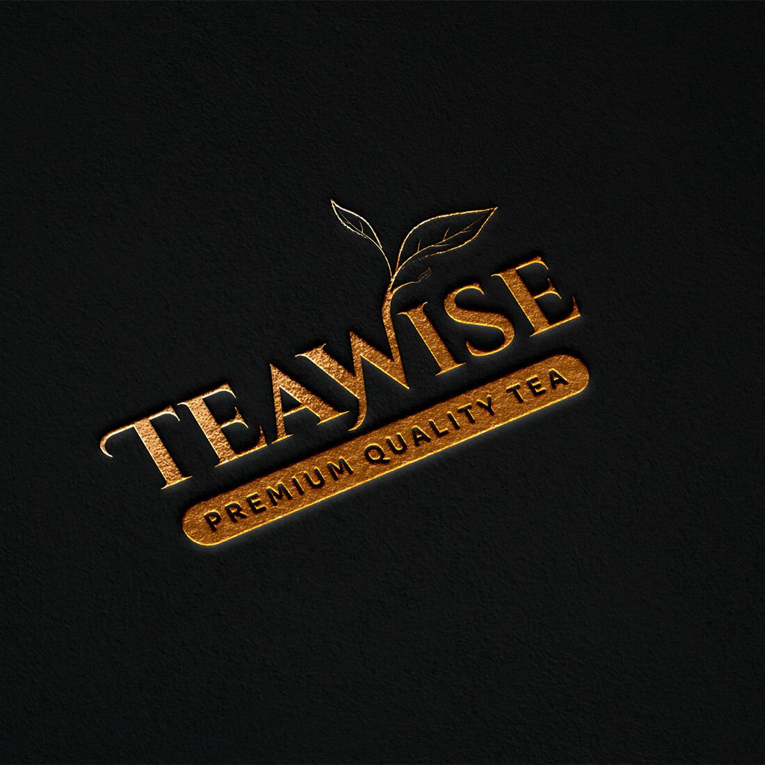 Tea Company Logo Design - TeaWise Logo Template
