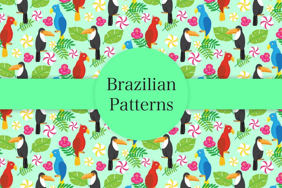 Cover image of Brazilian Patterns.