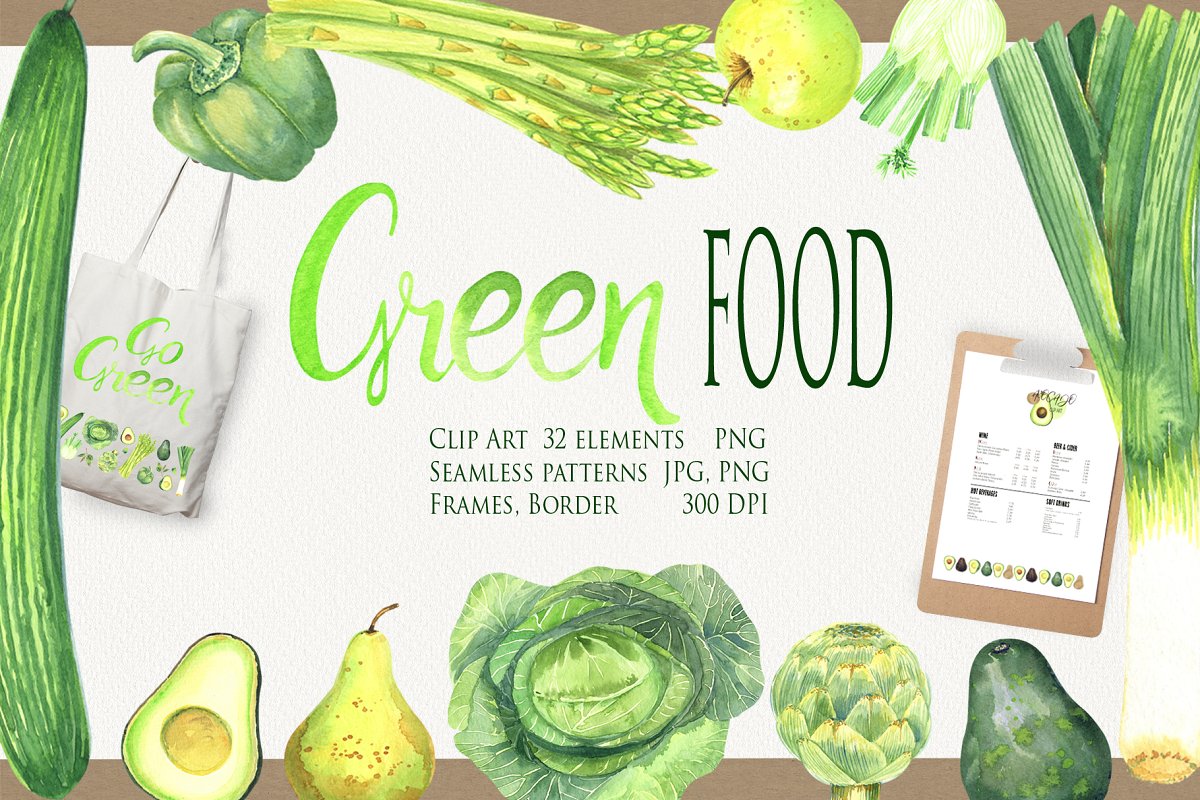 Cover image of Green Food Bundle.
