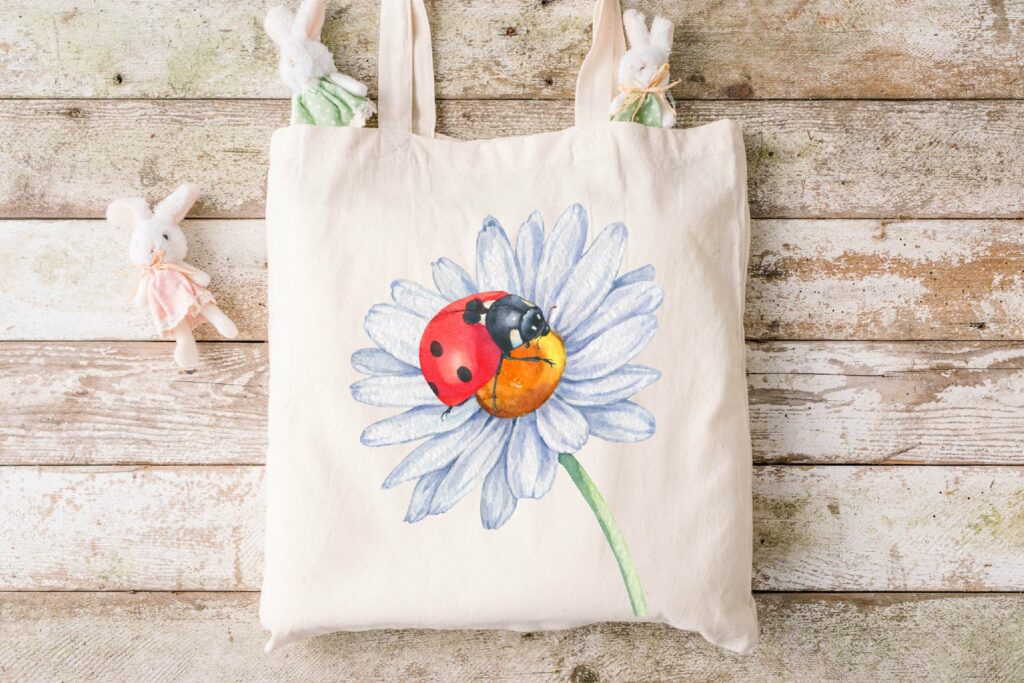 Watercolor Ladybug Clipart Bundle – MasterBundles