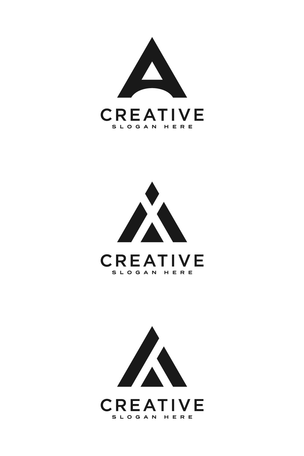 Letter A Logo Vector Design